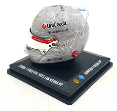 1/5 LookSmart F1 Helmet Lewis Hamilton 2025 Las Vegas GP Ferrari - LSHEL027