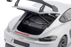 1/18 MINICHAMPS - PORSCHE - CAYMAN GT4 RS WEISSACH PACKAGE 2024