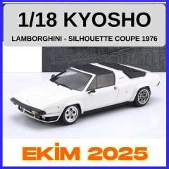 1/18 KYOSHO - LAMBORGHINI - SILHOUETTE COUPE 1976