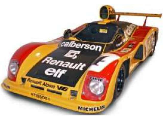 1978 Renault Alpine A442 Frequelin/Ragnotti Le Mans, yellow/red/black