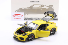 1/18 MINICHAMPS - PORSCHE - CAYMAN GT4 RS WEISSACH PACKAGE 2024