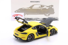 1/18 MINICHAMPS - PORSCHE - CAYMAN GT4 RS WEISSACH PACKAGE 2024