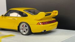 1/18 MAKE-UP - PORSCHE 911 (993) CARRERA RS 1995 (JAPAN VER.) SPEED YELLOW