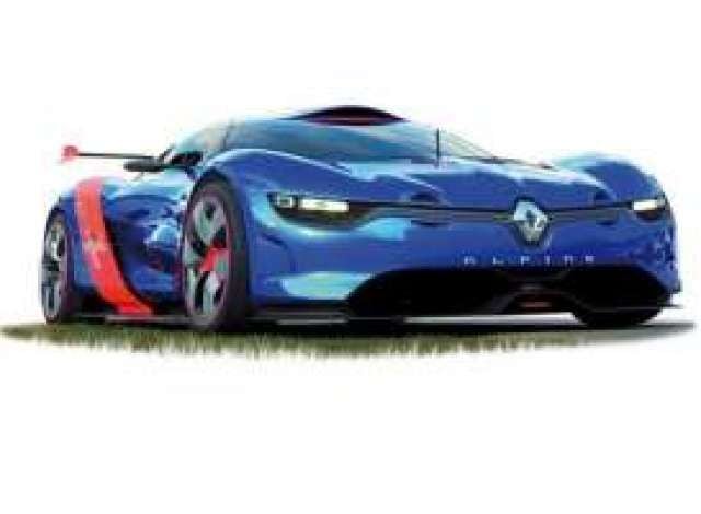2012 Alpine Renault A110-50 , blue
