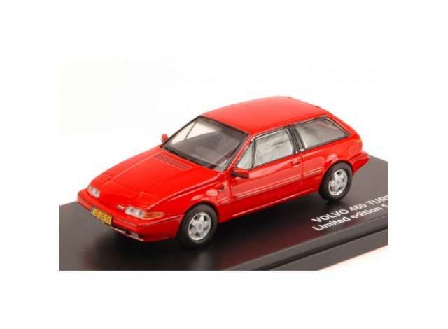 1/87 1987 Volvo 480 Turbo, red