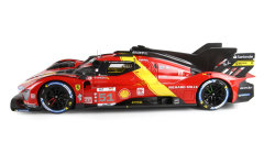 BBR-MODELS - FERRARI - 499P 3.0L TURBO V6 TEAM FERRARI AF CORSE N 51 WINNER 24h LE MANS 2023 ALESSANDRO PIER GUIDI - JAMES CALADO - ANTONIO GIOVINAZZI