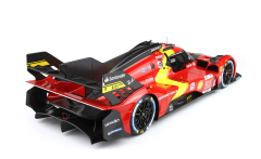 BBR-MODELS - FERRARI - 499P 3.0L TURBO V6 TEAM FERRARI AF CORSE N 51 WINNER 24h LE MANS 2023 ALESSANDRO PIER GUIDI - JAMES CALADO - ANTONIO GIOVINAZZI