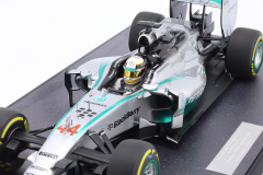 1/12 MINICHAMPS - MERCEDES GP - F1 W05 AMG PETRONAS N 44 WORLD CHAMPION SEASON 2014 LEWIS HAMILTON