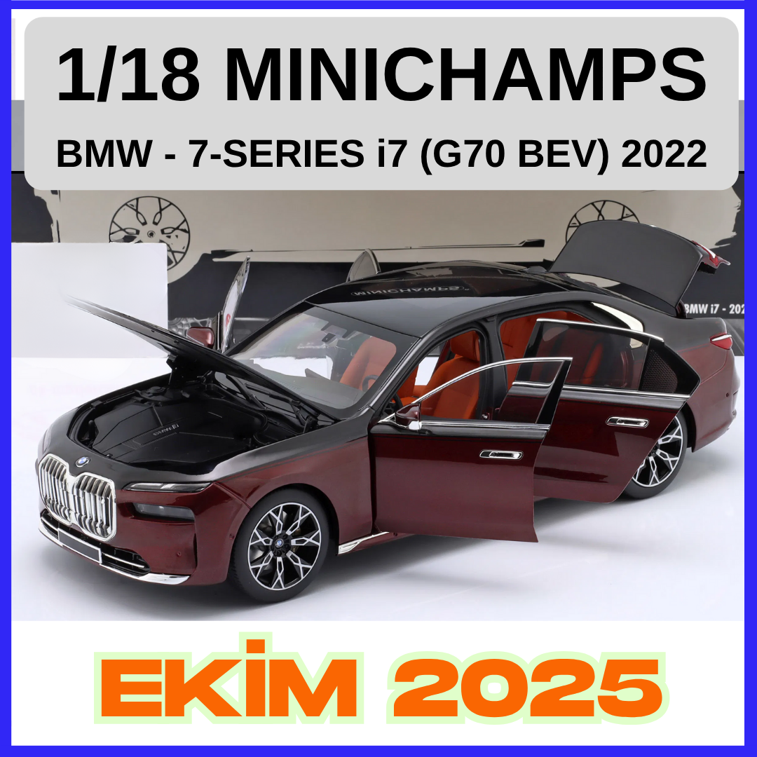MINICHAMPS  BMW - 7-SERIES i7 (G70 BEV) 2022