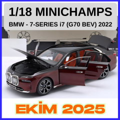 MINICHAMPS  BMW - 7-SERIES i7 (G70 BEV) 2022