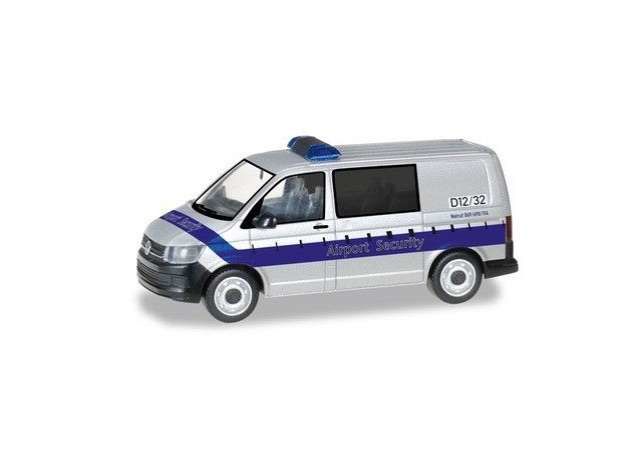 1/87 Volkswagen T6 Fraport/Airport Security, silver/blue