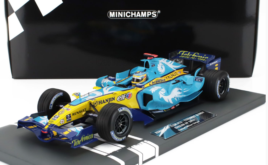 MINICHAMPS - RENAULT - F1 R26 TEAM MILD SEVEN RENAULT F1 N 1 WORLD CHAMPION TURKISH GP 2006 FERNANDO ALONSO