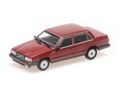 1986 Volvo 740 GL, dark red