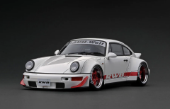 1/18 IGNITION - PORSCHE RWB 964 White red IG2462