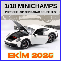 1/18 MINICHAMPS - PORSCHE - 911 992 DAKAR COUPE 2022