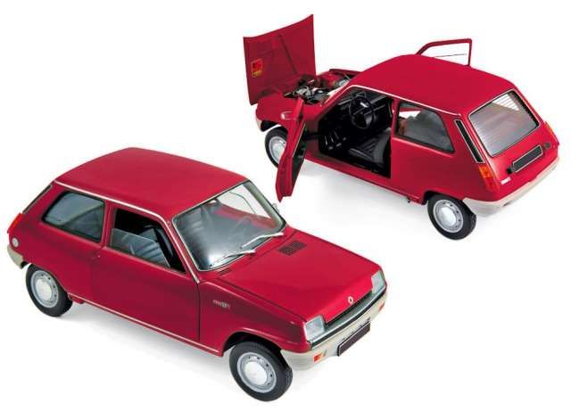 1972 Renault 5, red