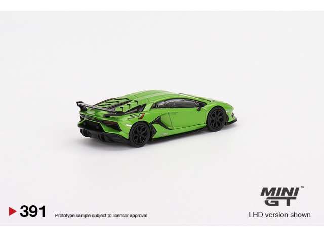 1/64 Lamborghini Aventador SVJ, verde mantis