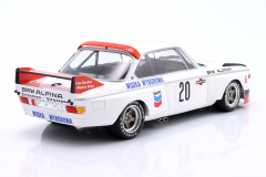 1/18 MINICHAMPS - BMW - 3.0 CSL BMW ALPINA TEAM WYBOROWA N 20 24H SPA 1973 WALTER BRUN - COX KOCHER