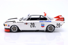1/18 MINICHAMPS - BMW - 3.0 CSL BMW ALPINA TEAM WYBOROWA N 20 24H SPA 1973 WALTER BRUN - COX KOCHER