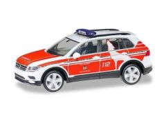 1/87 Volkswagen Tiguan Notarztfahrzeug Feuerwehr Wolfsburg, red/white