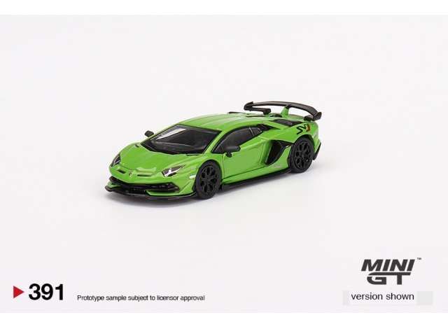 1/64 Lamborghini Aventador SVJ, verde mantis