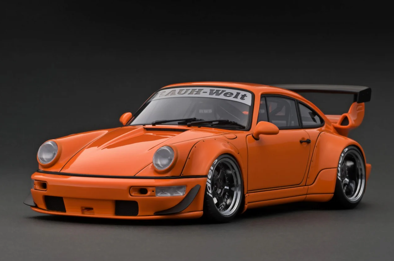 1/18 IGNITION PORSCHE IG3005 RWB 964 Orange