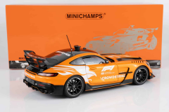 1/18 Minichamps Mercedes-AMG GT Black Series F1 Safety Car Special Livery British GP 2025  - 110032092