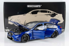 1/18 Minichamps BMW M5 2024 (G90) 2024 Blue Metallic - 110023802