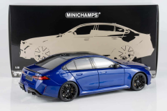 1/18 Minichamps BMW M5 2024 (G90) 2024 Blue Metallic - 110023802