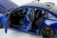 1/18 Minichamps BMW M5 2024 (G90) 2024 Blue Metallic - 110023802