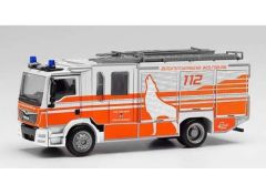 1/87 MAN TGM Ziegler Z-Cab Feuerwehr Wolfsburg, red