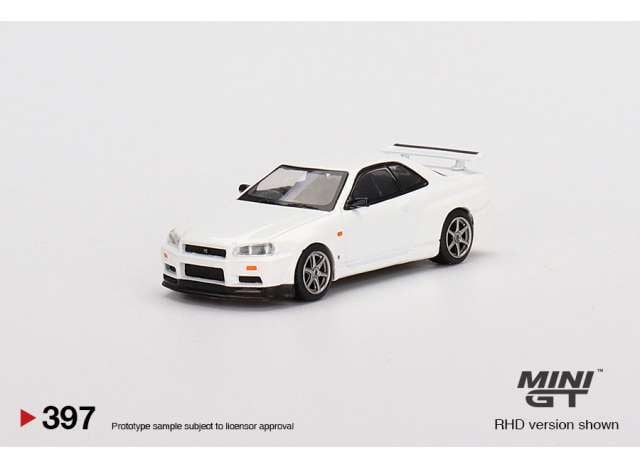 1/64 Nissan Skyline GT-R R34 V-Spec N1, white