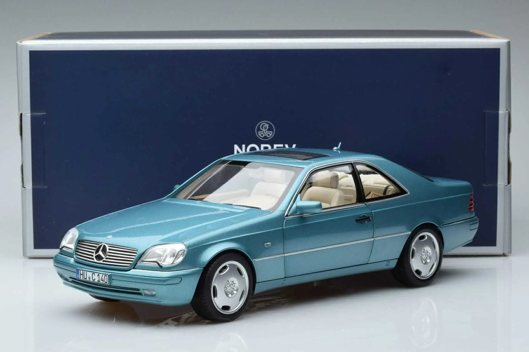1/18 NOREV Mercedes CL600 C140 Blue - 183448