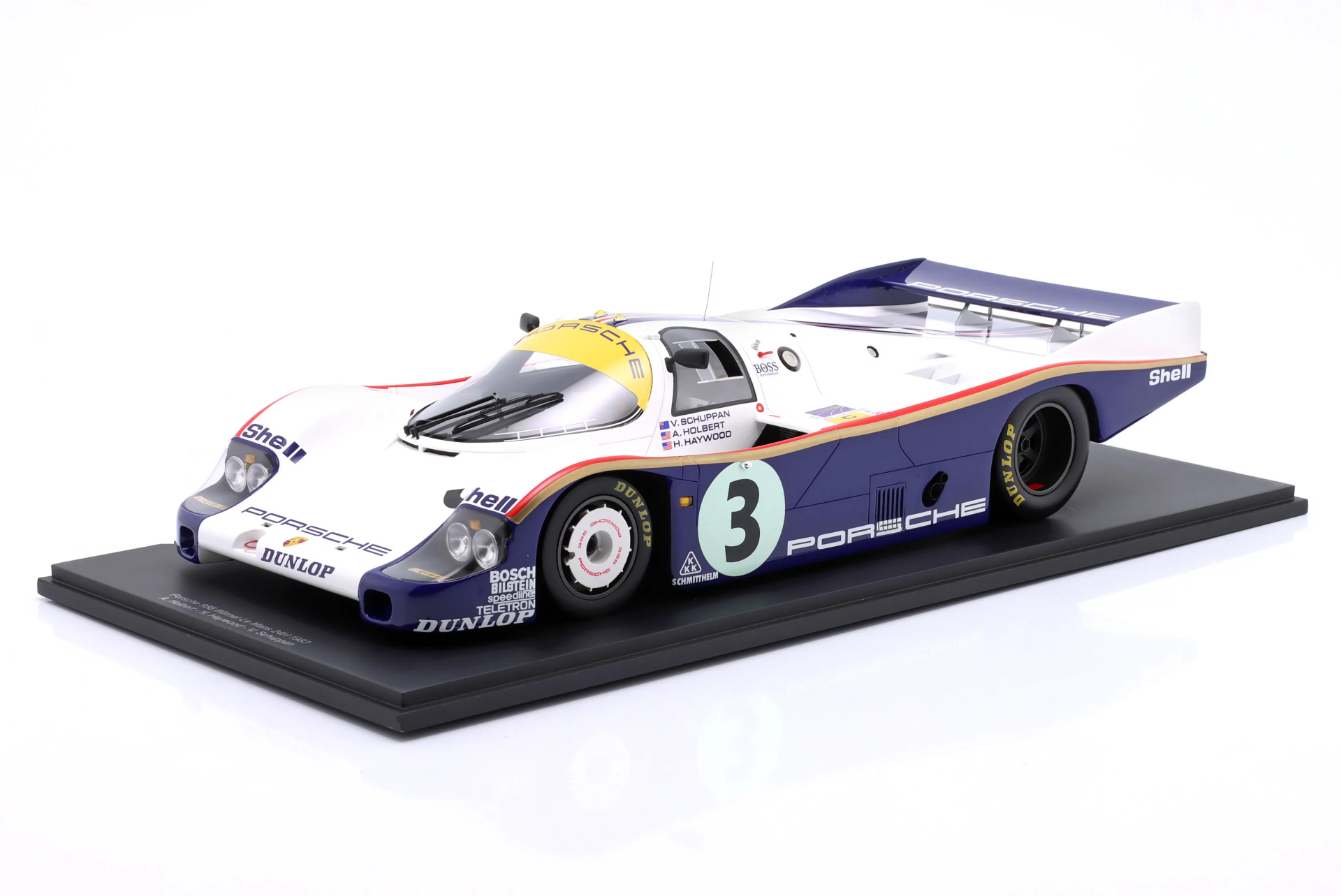 1/12 SPARK-MODEL - PORSCHE - 956LTEAM ROTHMANS  24h LE MANS 1983