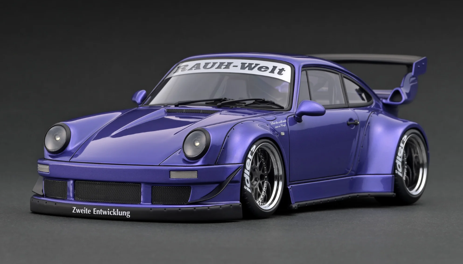1/18 IGNITION MODELS - PORSCHE ''RWB 930 PURPLE