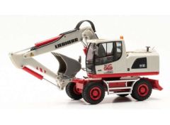 1/87 Liebherr A918 Litronic Schlenter Aachen, white/red