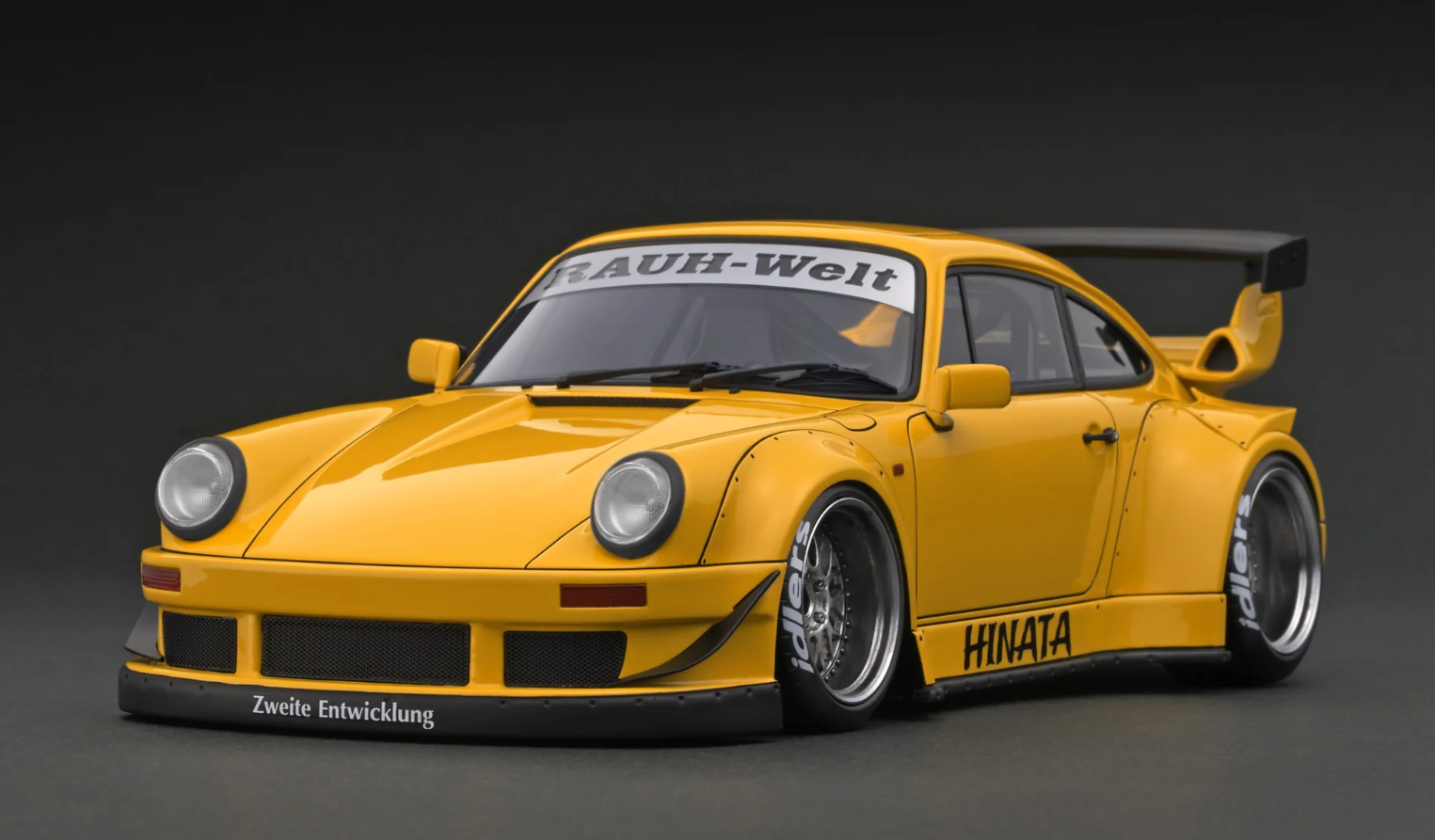 1/18 IGNITION MODELS - PORSCHE ''RWB 930 YELLOW