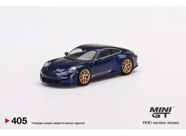 1/64 Porsche 911 (992) GT3 Touring, gentian blue metallic