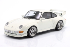 1/18 KK SCALE Porsche 911 (993) GT2 Year 1996 Grand Prix white / Speedline Rims - KKDC181424S