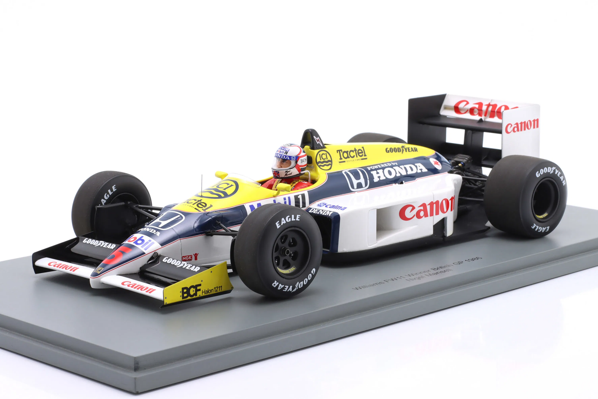 1/18 SPARK-MODEL - WILLIAMS - F1  TEAM WILLIAMS BRITISH GP