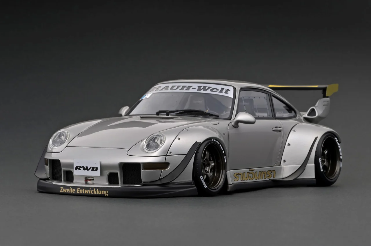 1/18 Ignition Model PORSCHE RWB 993 Silver