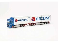 1/87 Scania CR 20 HD Zweden combi Eurolink, white/blue/red