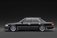 1/18 IGNITION TOYOTA MARKⅡ2.5 GT TWIN turbo (JZX81) Black / Gun Metallic - IG3858