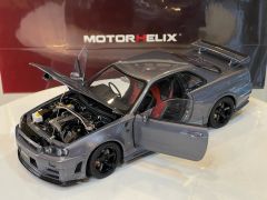 MOTORHELIX - NISSAN - SKYLINE GT-R (R34) NISMO Z-TUNE COUPE 1999 WITH ENGINE