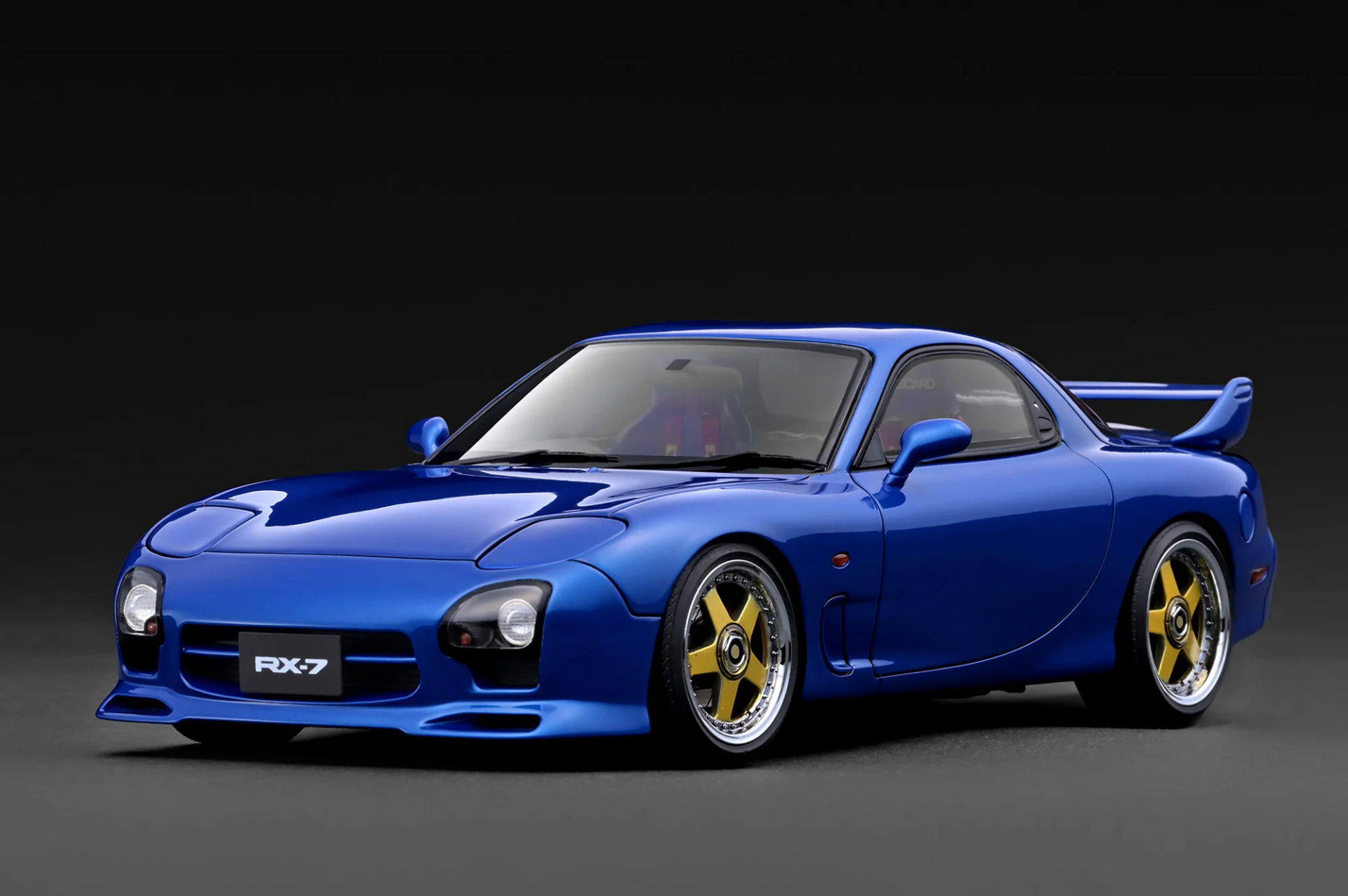 1/18 IGNITION Mazda RX-7 Mazda Speed A-spec (FD3S) Blue Metallic - IG3944
