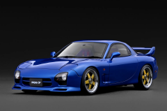 1/18 IGNITION Mazda RX-7 Mazda Speed A-spec (FD3S) Blue Metallic - IG3944