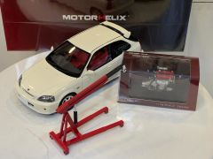 MOTORHELIX - HONDA - CIVIC EK9 TYPE R WITH ENGINE AND ACCESSORIES 1999