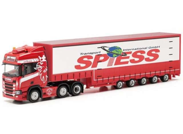 1/87 Scania CR 20 HD 6x2 V.Sz. 5a *Spiess*, white/red
