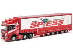 1/87 Scania CR 20 HD 6x2 V.Sz. 5a *Spiess*, white/red