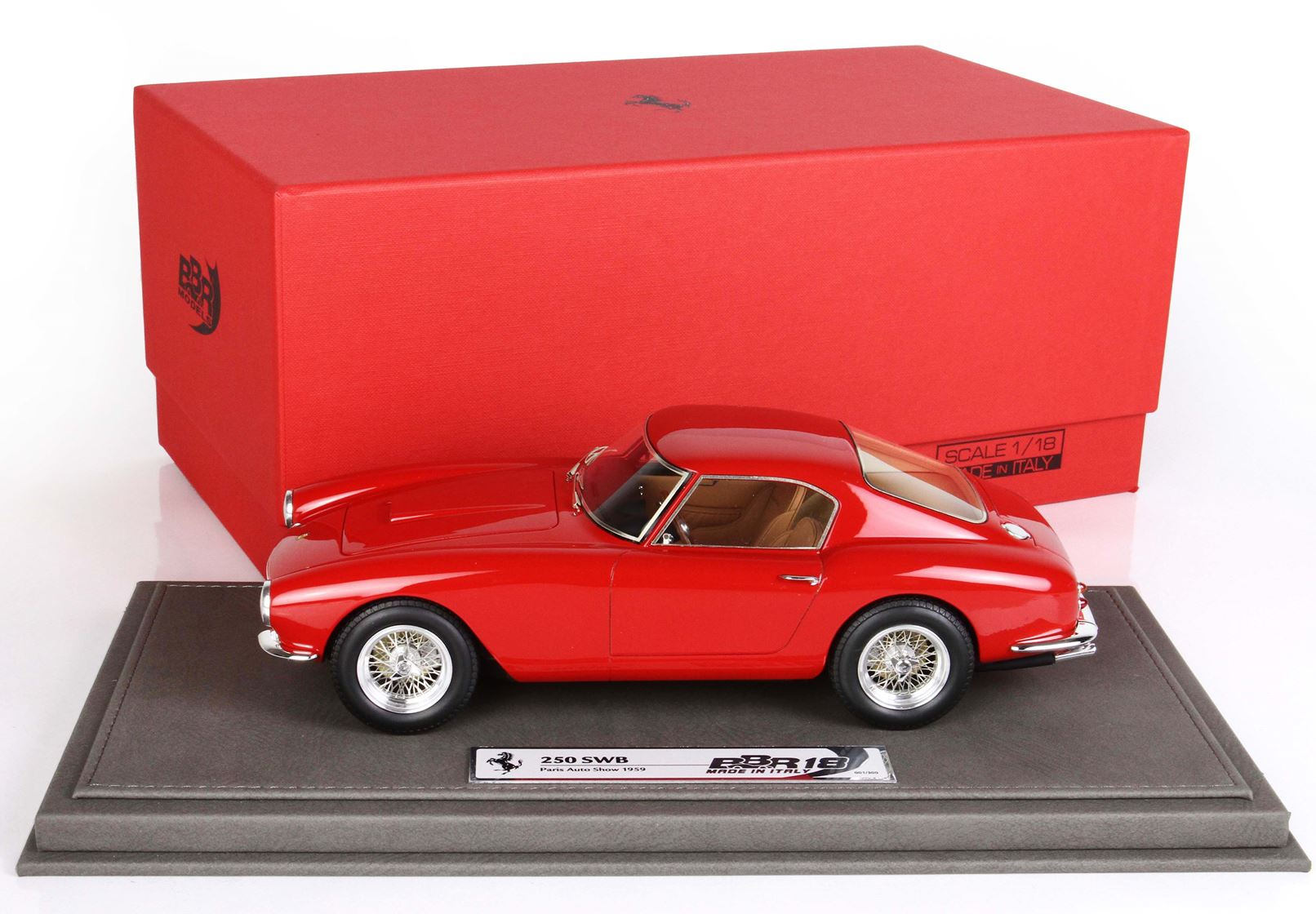 1/18 BBR Ferrari 250 GT  Berlinetta passo corto - BBR1851A